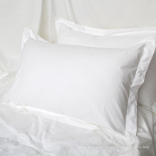 Hotel White 100% Cotton pillowcase  custom luxury pillow case